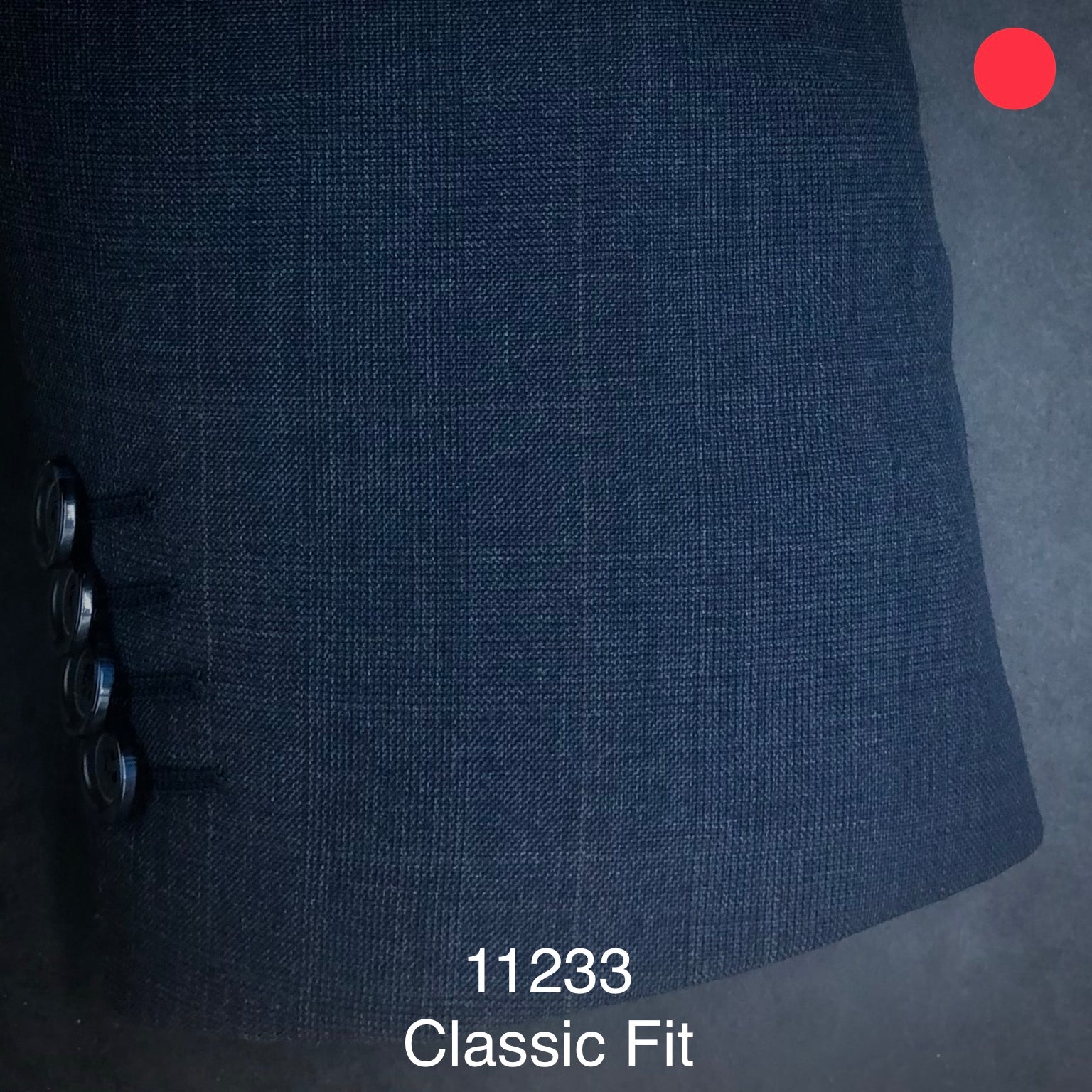 Navy Glen Plaid | Classic Fit | All Wool | 11233