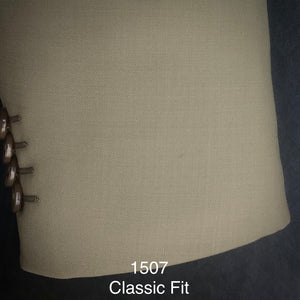 Tan Solid | Classic Fit | All Wool | 1507