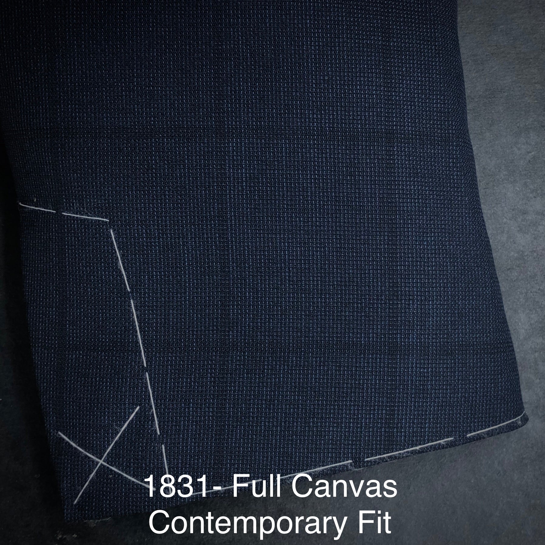 Navy Windowpane | Luca DiMarco | All Wool | 1931