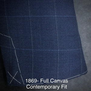 Blue Windowpane | Luca DiMarco | All Wool | 1869