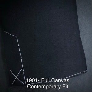 Black Solid | Luca DiMarco | All Wool | 1901