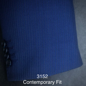 Vivid Blue Stripe | Byron Collection | All Wool | 3152
