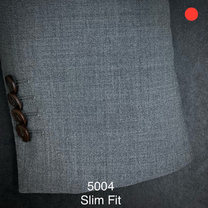 Light Grey Solid | Men's Suit | All Wool 2% stretch