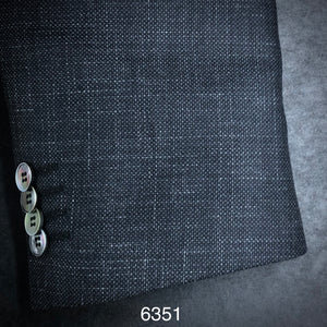 Black | Contemporary | Silk/ Linen/ Wool | 6351