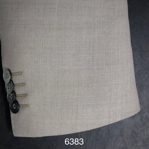 Off  White Basket Weave | Contemporary | All Wool | 6383
