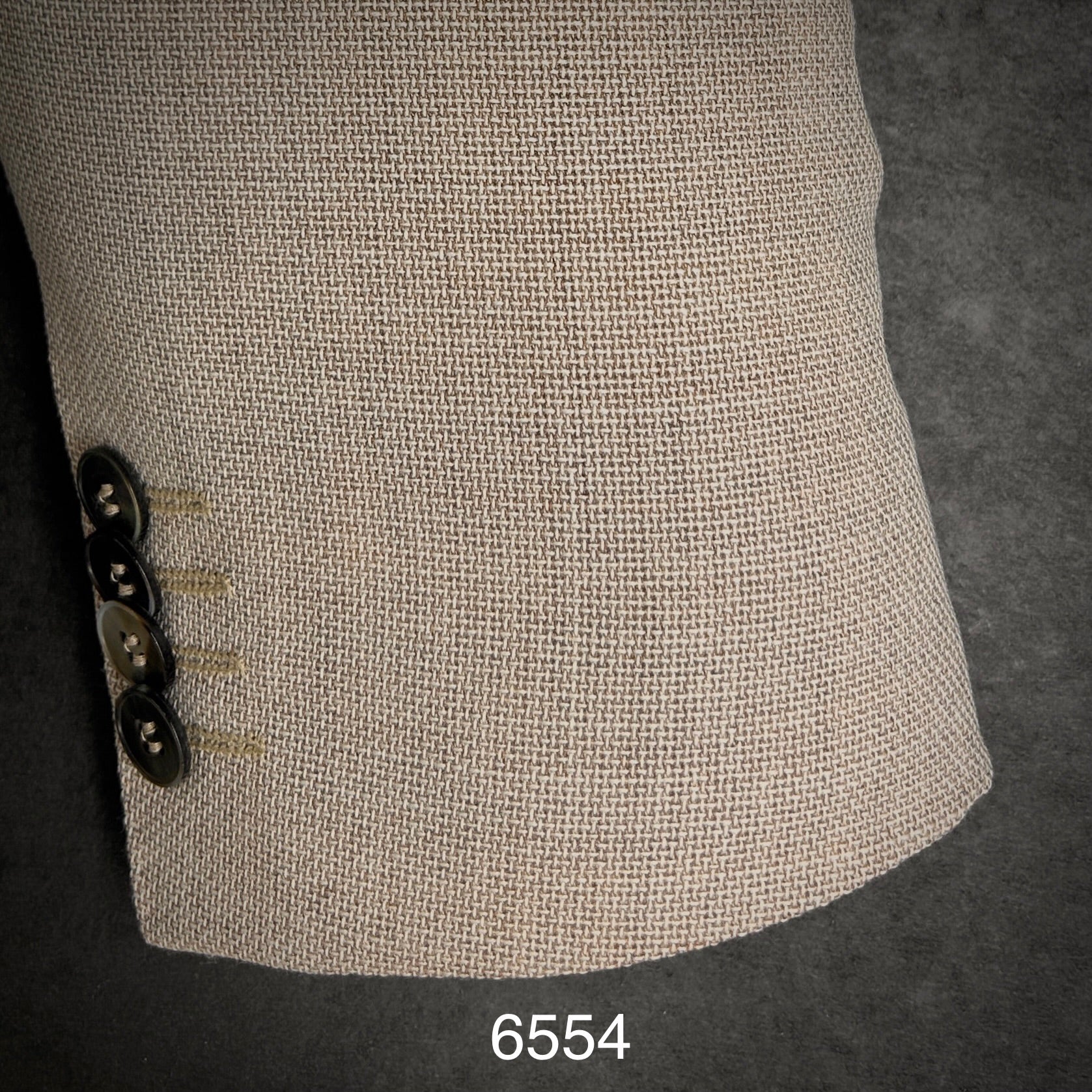 Tan Basketweave | Contemporary Fit | All Wool | 6554
