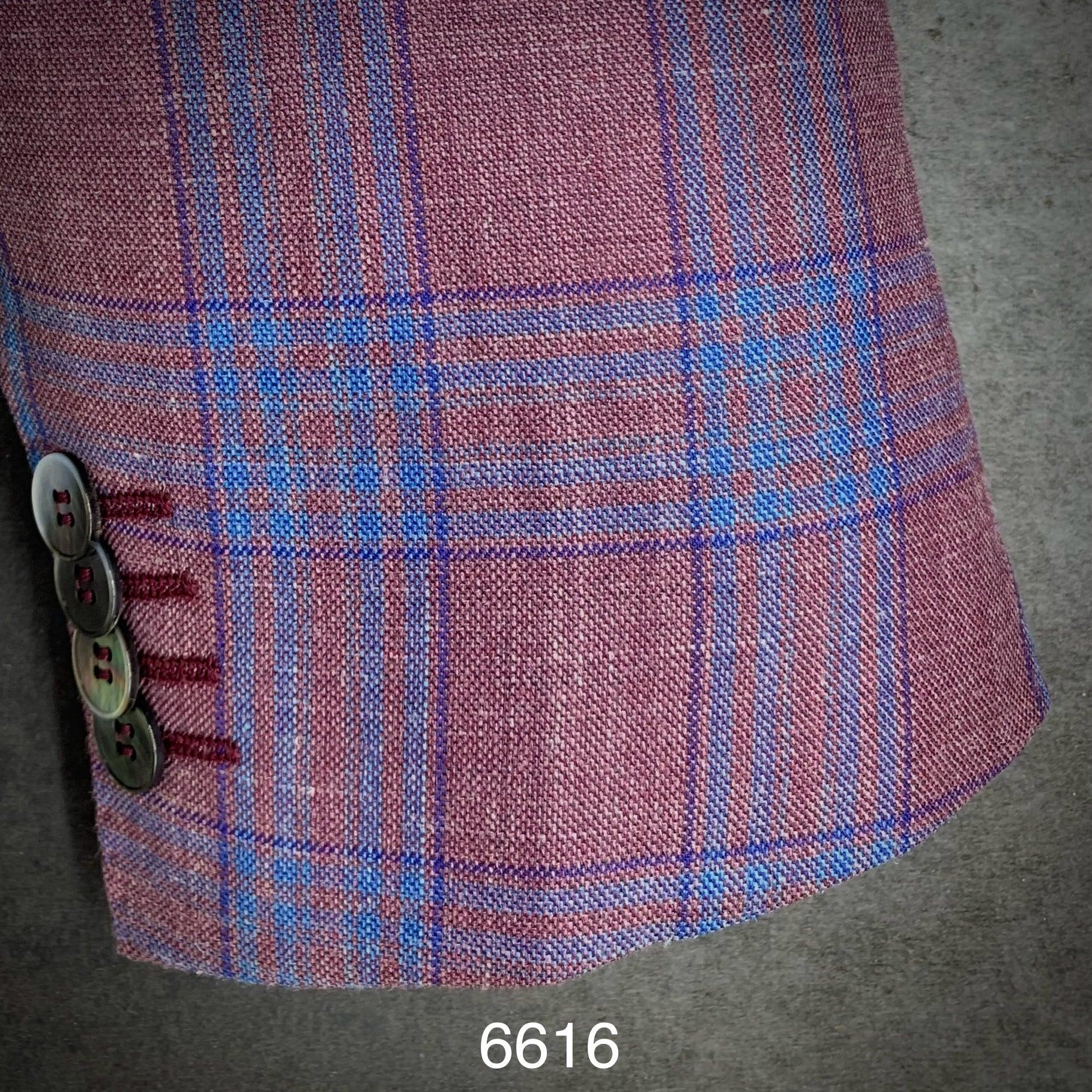 Contemporary Fit | Silk\ Linen\ Wool | 6616a