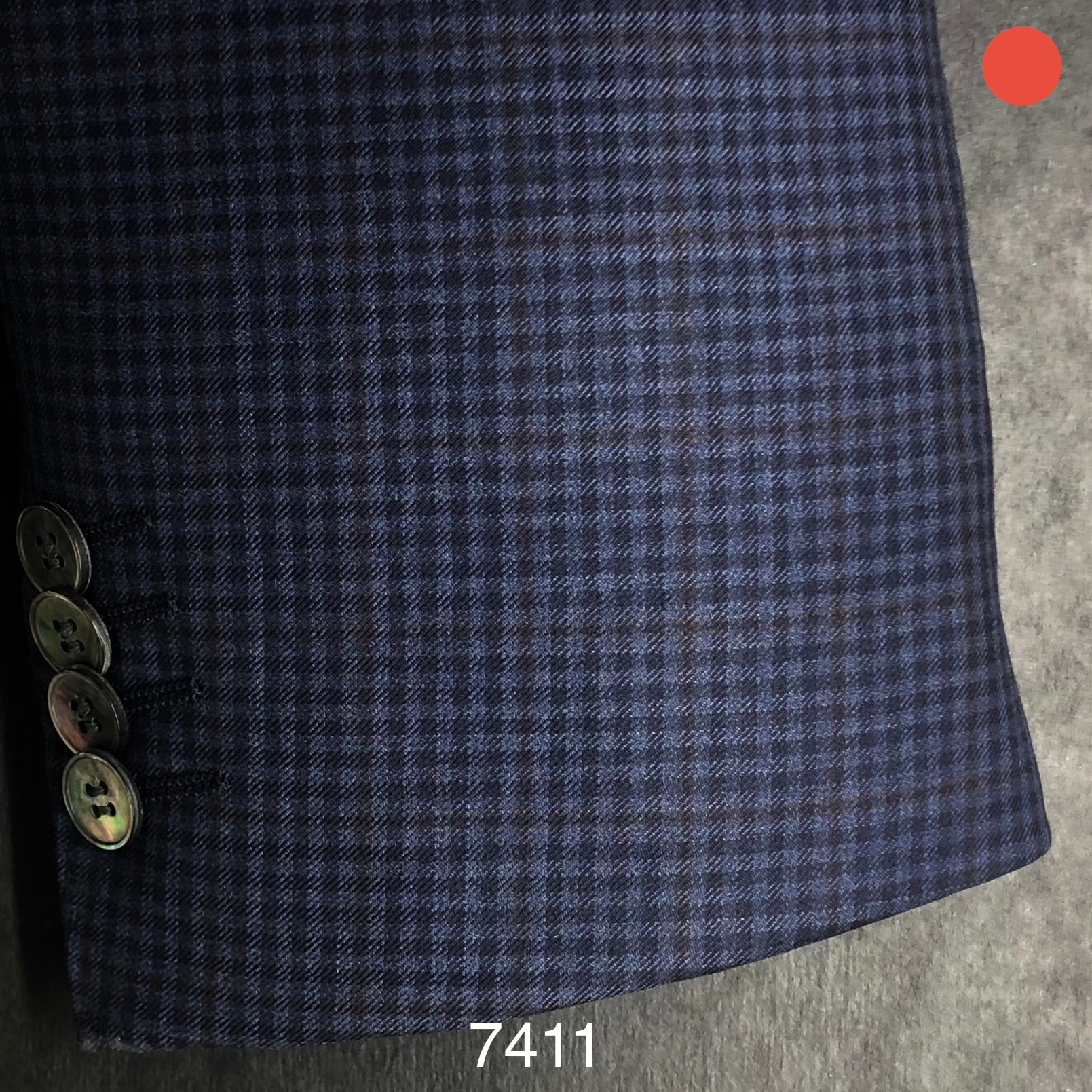 Burgundy Accent | Contemp | All Wool | 7411