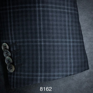 Black Check | Contemporary Fit | All Wool | 8162