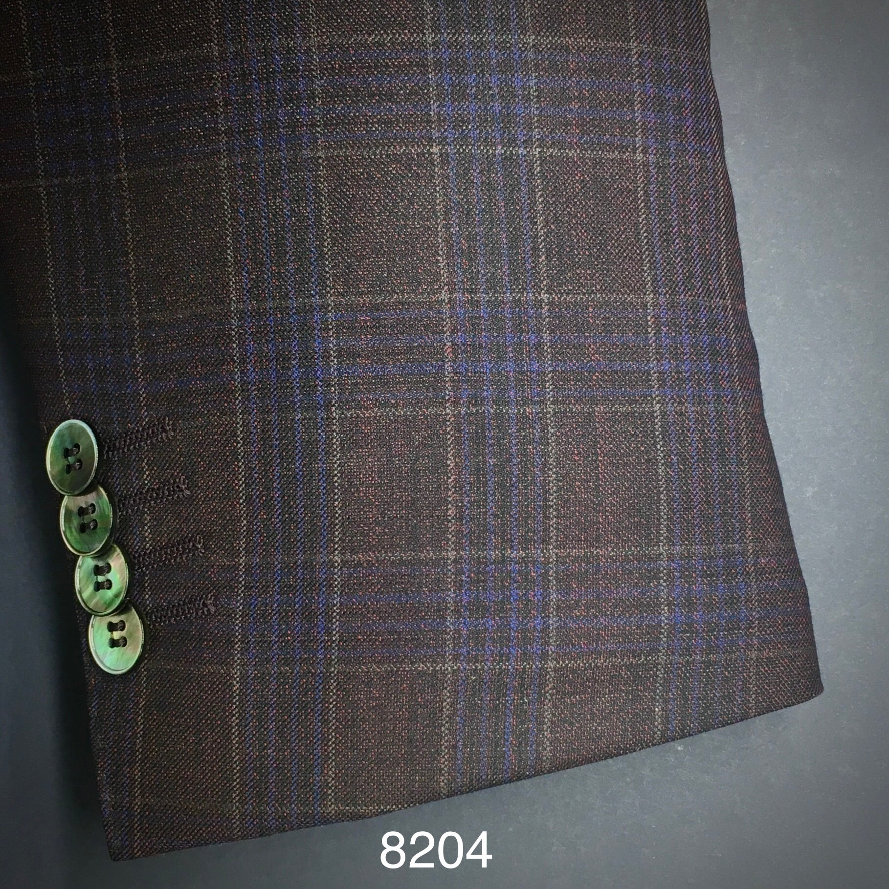 Burgundy | Contemporary Fit | All Wool | 8204