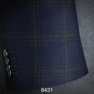 Olive Plaid | Contemporary | All Wool | 8431
