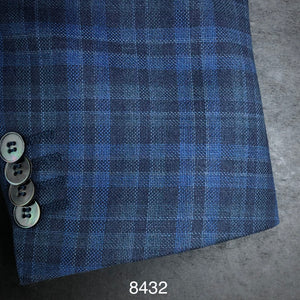 Blue w/ Green accent | All Wool | 8432