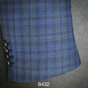 Blue w/ Green accent | All Wool | 8432