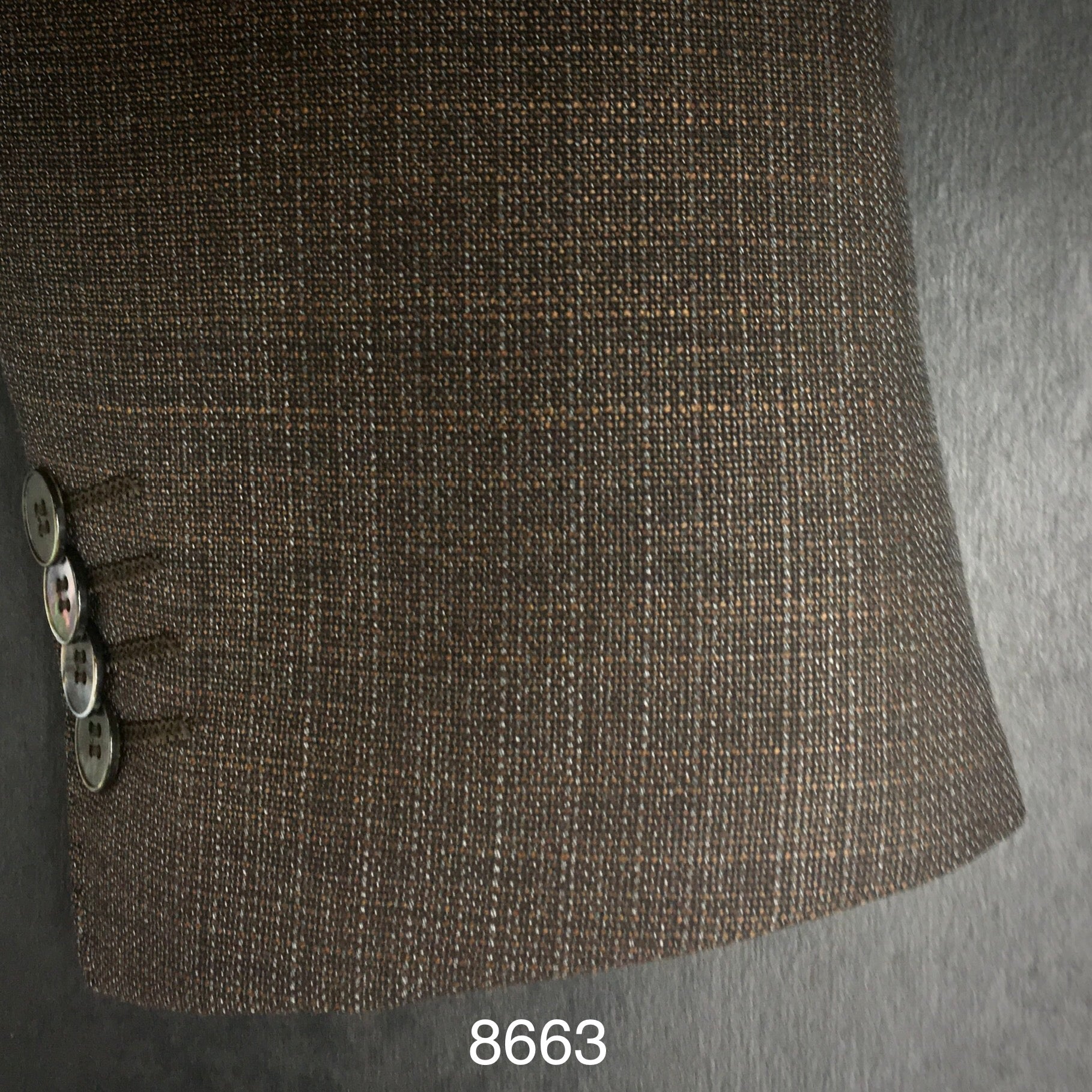 Bronze Texture Solid | Contemp | All Wool | 8663