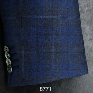 Charcoal | Contemporary Fit | All Wool | 8771