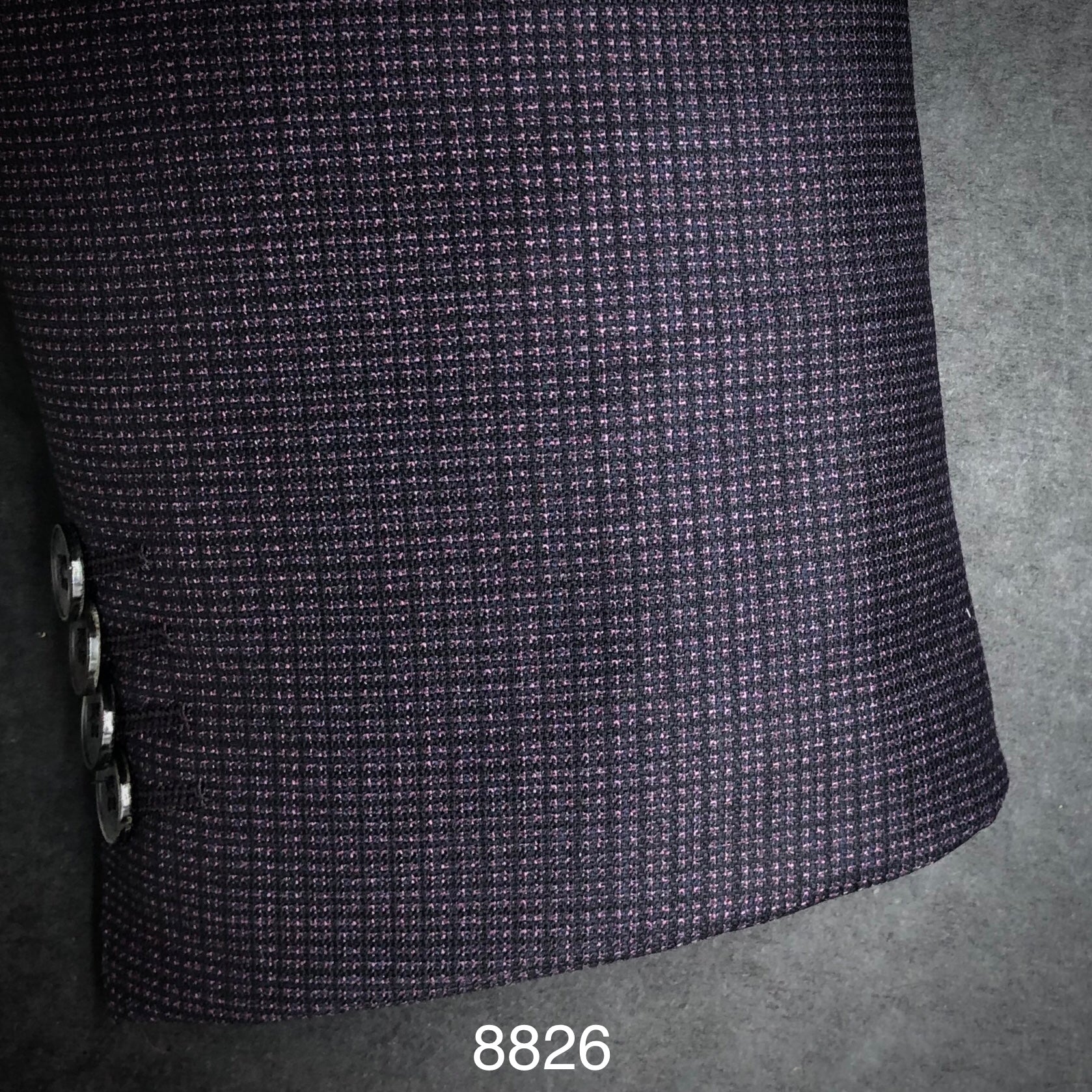 Bordeaux | Contemporary Fit | All Wool | 8826