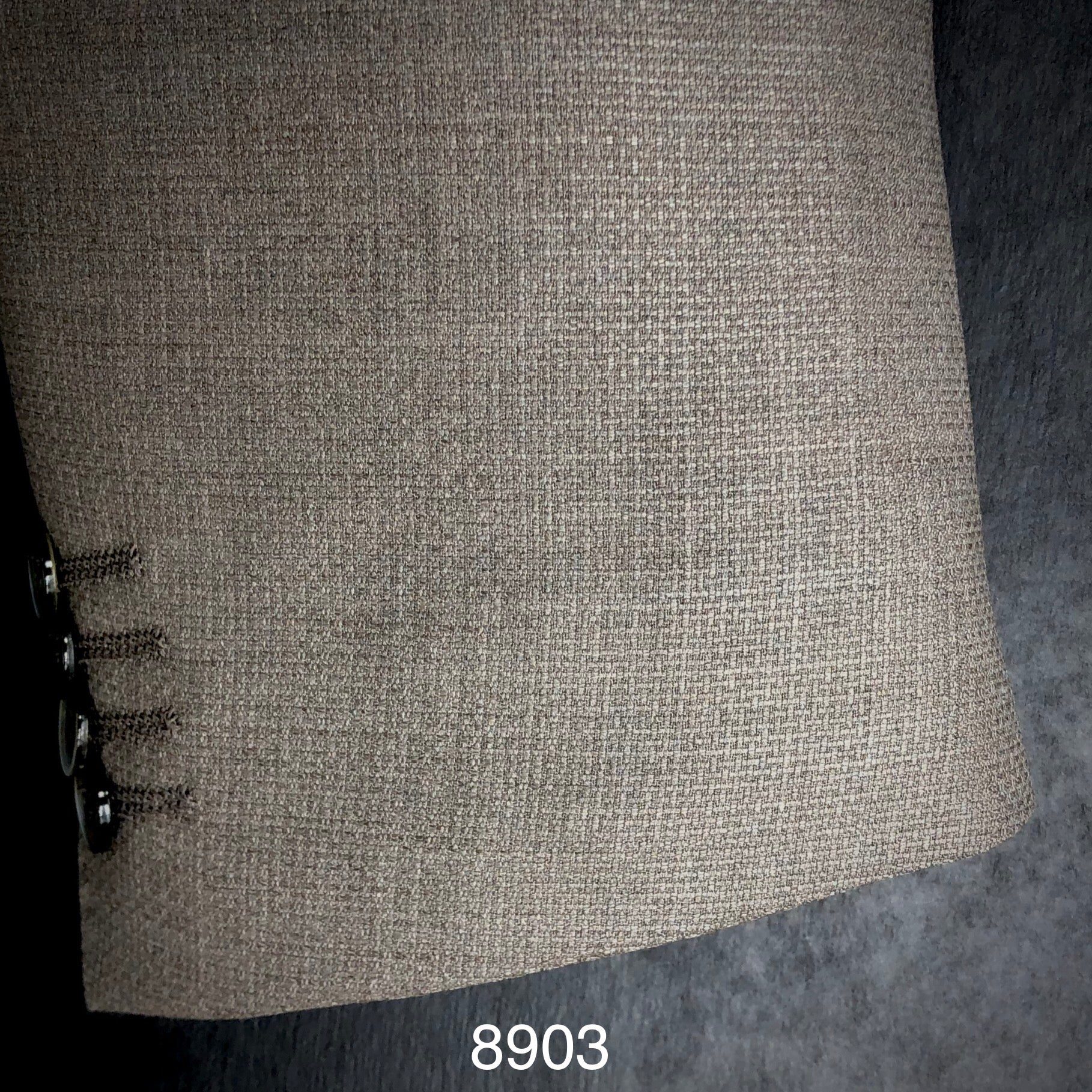 Taupe Texture Solid | Contemp | All Wool | 8903