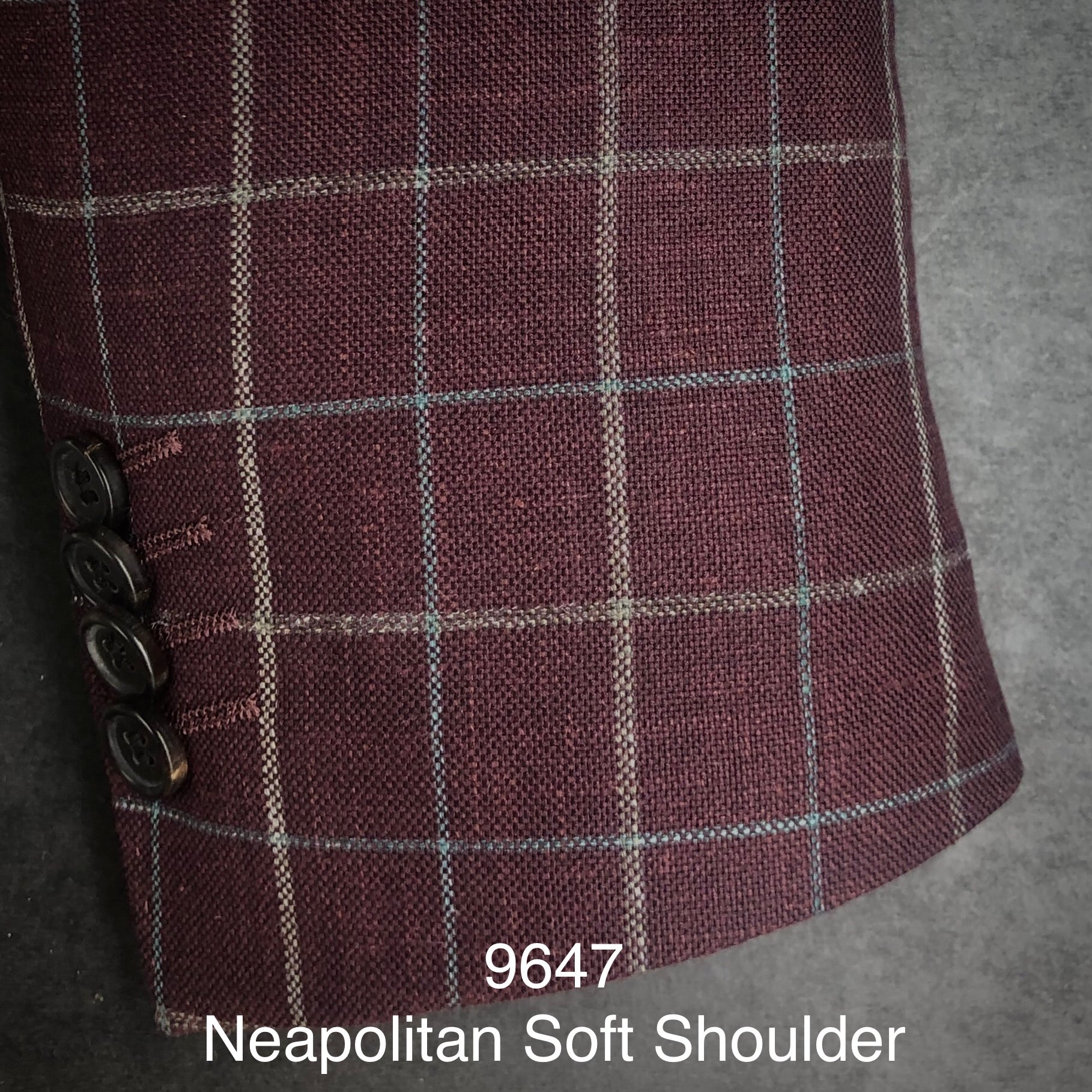 Soft Jacket Kensington | Wool\ Linen | 9647 b