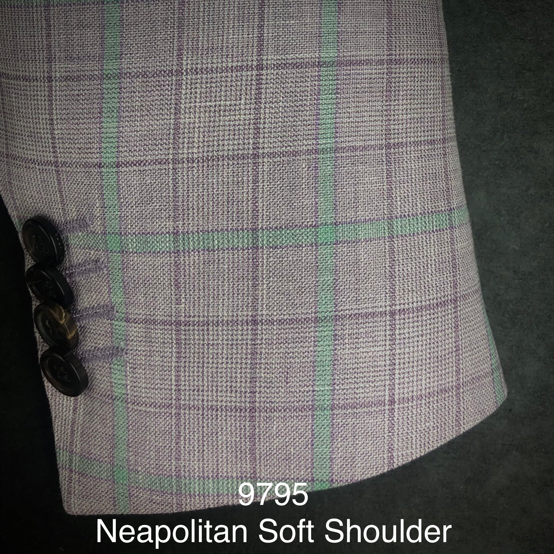 Plum | Kensington | Silk/ Linen/ Wool | 9795