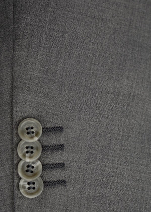 Light Grey Solid | Byron Collection | All Wool | 3704