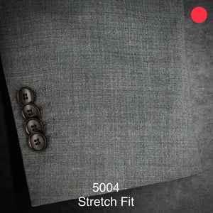 Light Grey Solid | Men's Suit | All Wool 2% stretch