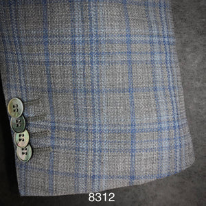 Tan and Blue | Contemporary | All Wool | 8312