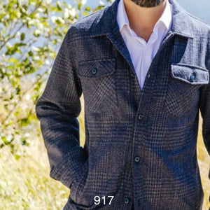 Plaid | Shirt Jacket w/ Stretch