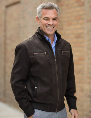 Men's Jacket in Brown